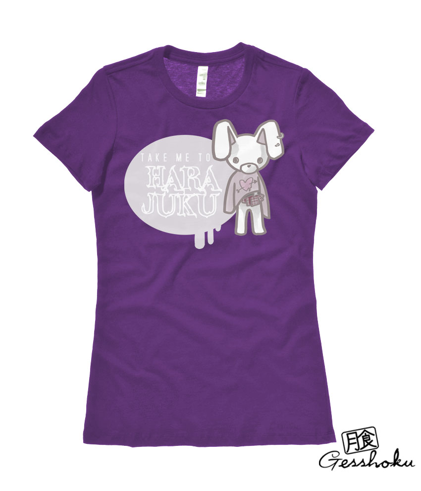 Take Me To Harajuku Ladies T-shirt - Purple