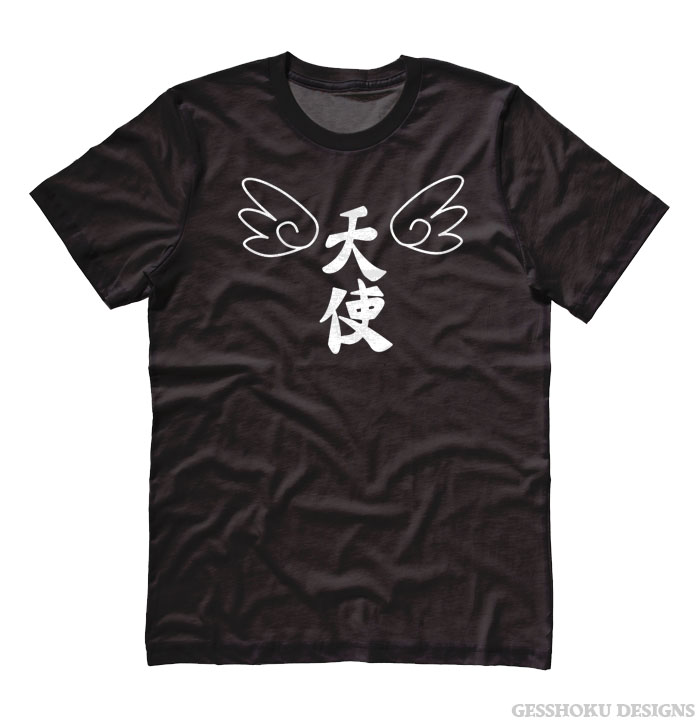 Tenshi Angel Kanji T-shirt - Black