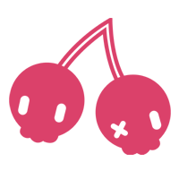 Gothic Cherry Skulls