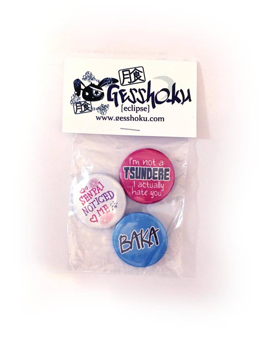 Tsundere Pin Set -