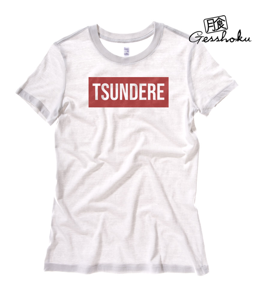 Tsundere Ladies T-shirt - White