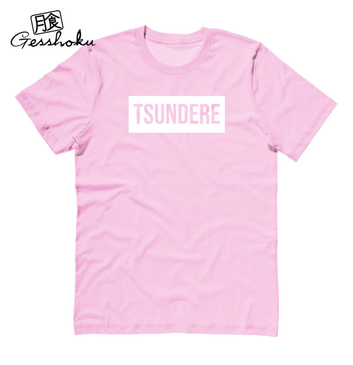 Tsundere T-shirt - Light Pink