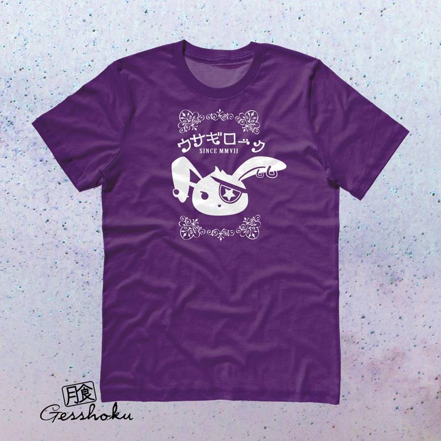 Usagi Rock Jrock Bunny T-shirt - Purple