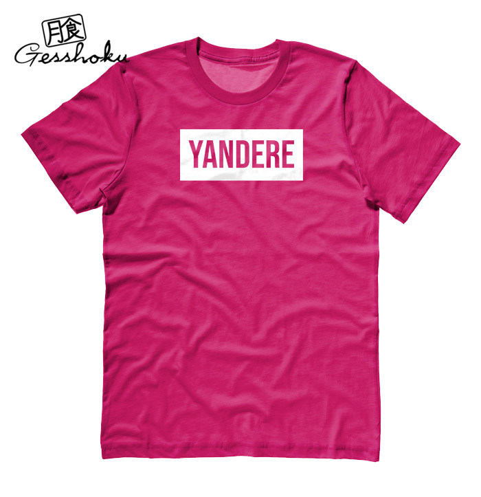 Yandere T-shirt - Hot Pink