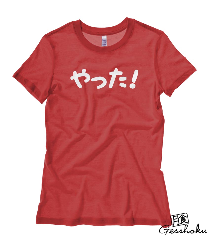 Yatta! Ladies T-shirt - Red