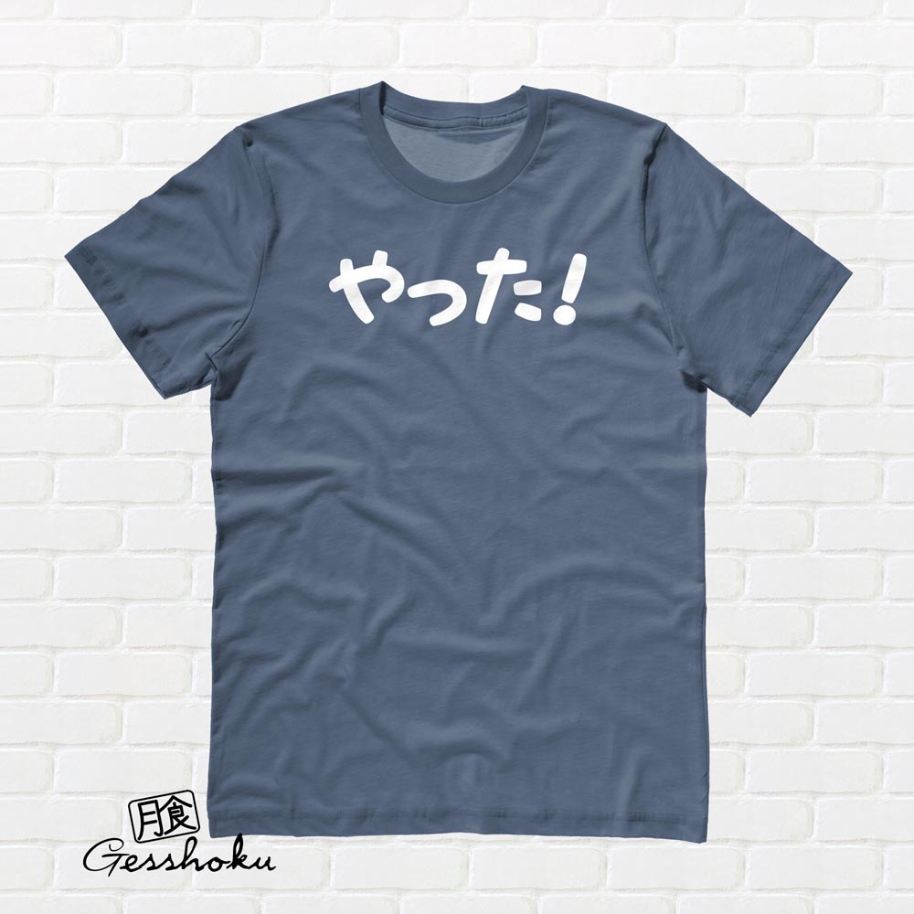 Yatta! T-shirt - Stone Blue