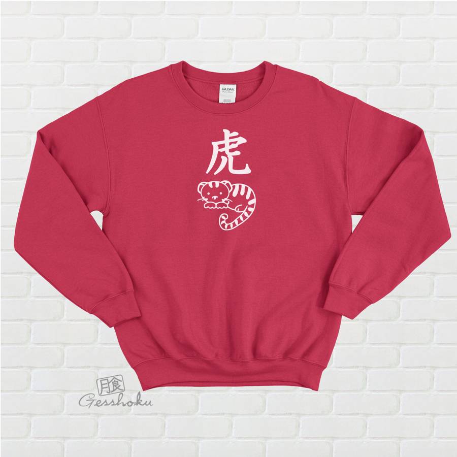 Year of the Tiger Crewneck Sweatshirt - Red