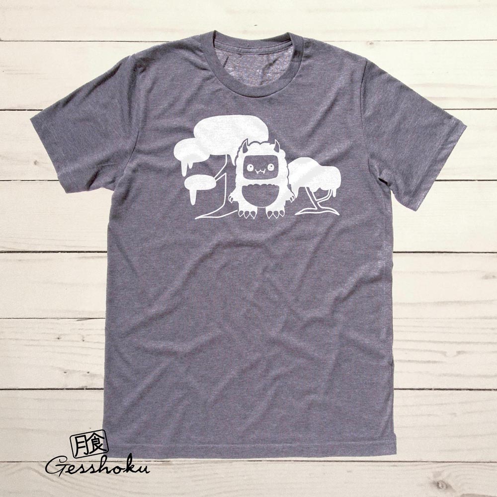 Tricky Yeti's Magical Forest T-shirt - Charcoal Grey