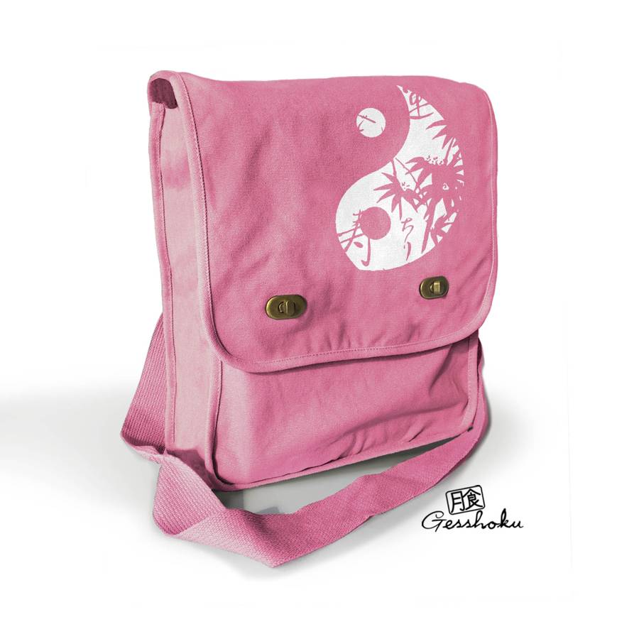 Asian Pattern Yin Yang Field Bag - Pink