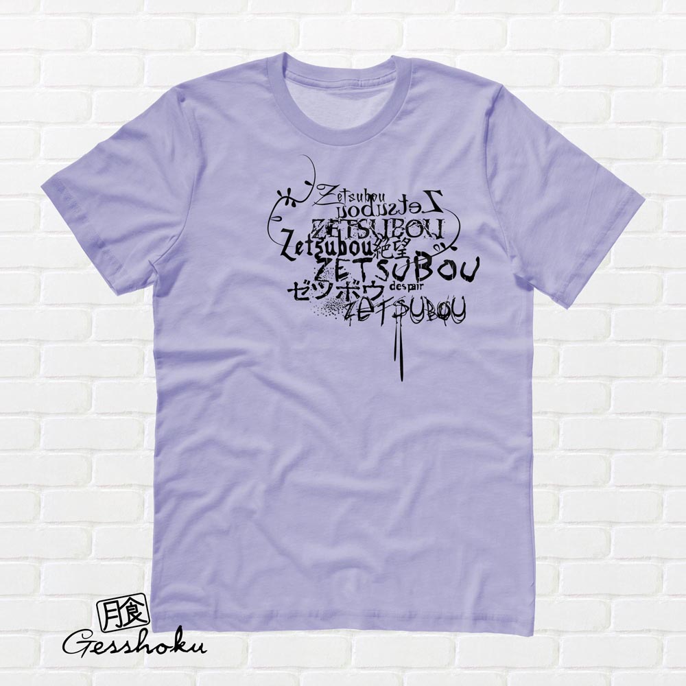 Despair Zetsubou T-shirt - Violet