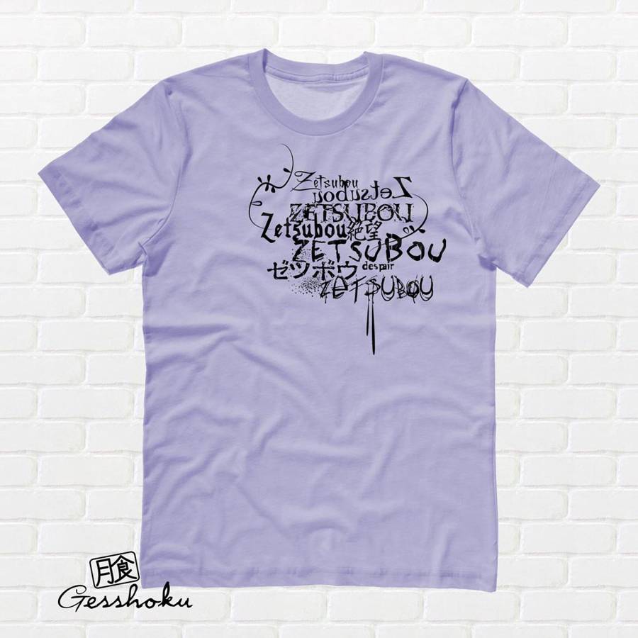 Despair Zetsubou T-shirt - Violet